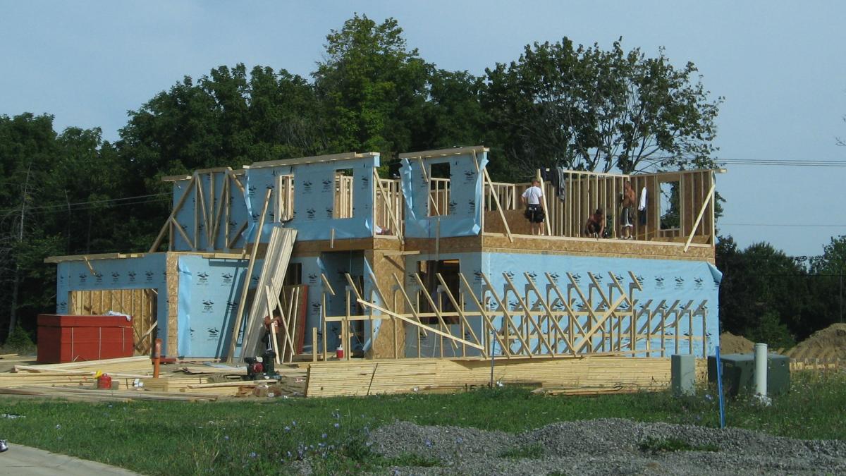 House under construction