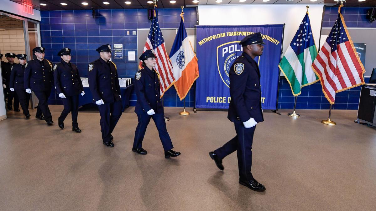 Police Officers Graduate from the NYPD Academy